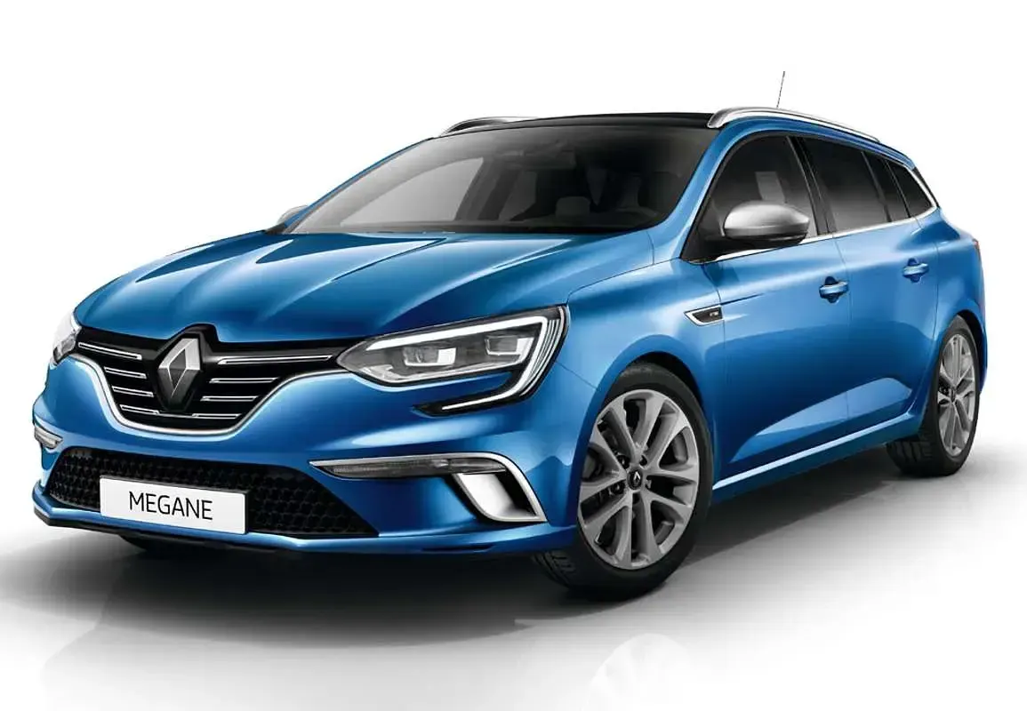 Usado Renault Mégane GrandTour Zen 132 CV (97 kW) 2017 Blanco Familiar