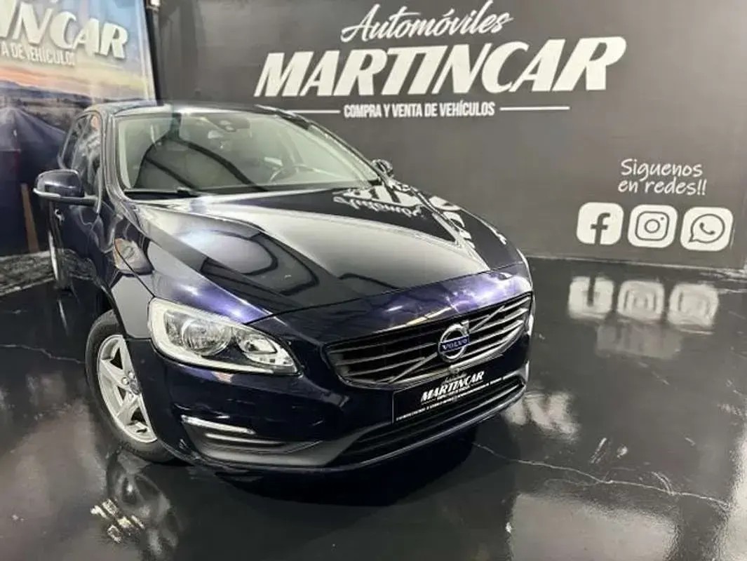 Brugt Volvo V60 Kinetic 120 HK (88 kW) 2017 Blå Stationcar
