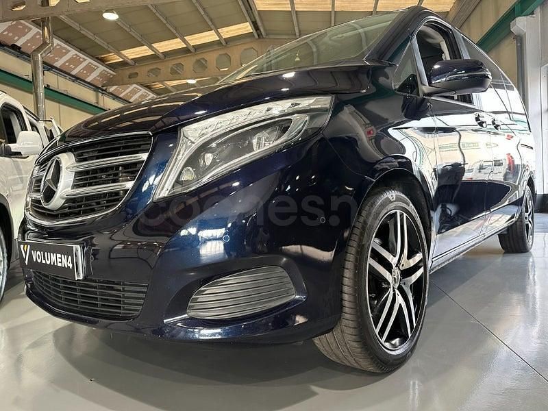 Usado Mercedes V220 163 CV (119 kW) 2019 Azul Monovolumen