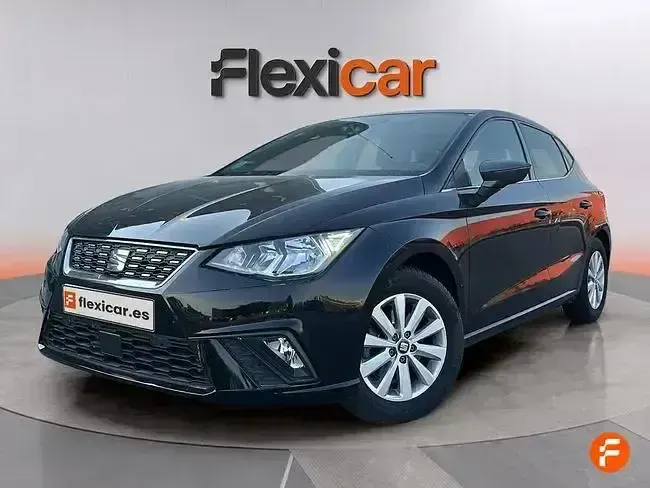 Usado Seat Ibiza FR 110 CV (80 kW) 2021 Negro Utilitario