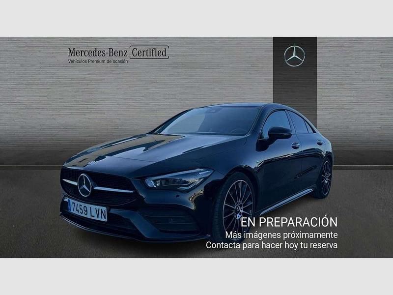 Usado Mercedes CLA220 190 CV (139 kW) 2021 Negro Berlina