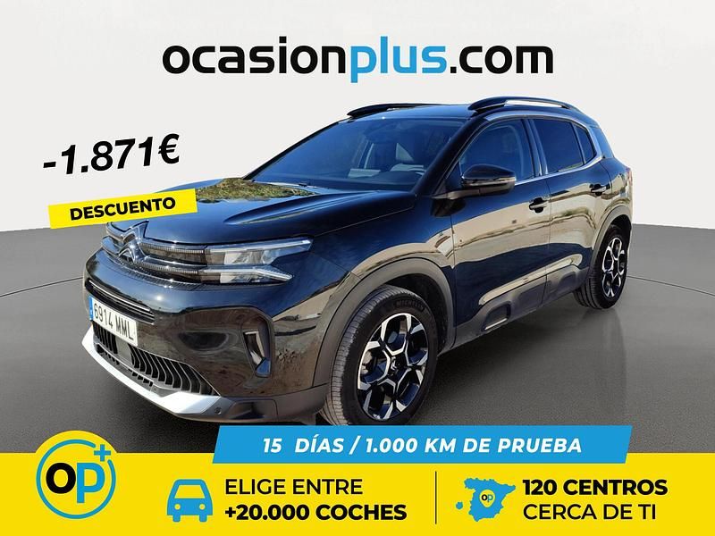 Negro Usado 2023 Citroën C5 PureTech Recogida | 20.590 € - Imagen 1/4