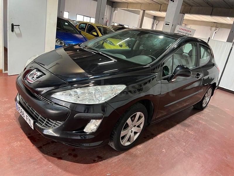 Usado Peugeot 308 120 CV (88 kW) 2007 Negro Utilitario