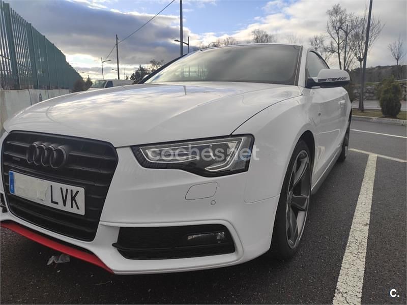 Usado Audi A5 S-Line 245 CV (180 kW) 2014 Blanco Coupe