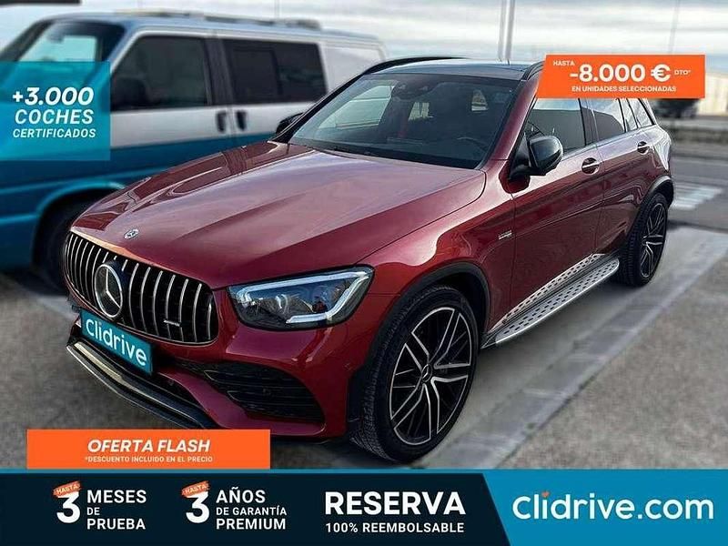 Rojo Usado 2022 Mercedes GLC43 AMG AMG SUV | 58.890 € (Precio justo) - Imagen 1/3