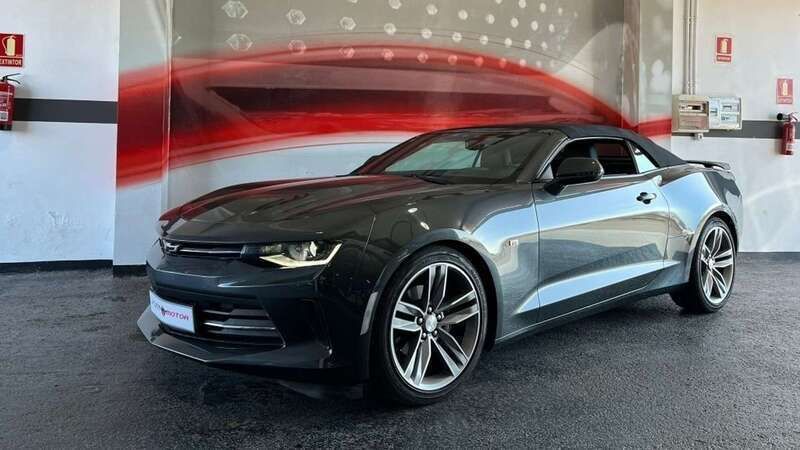 Usado Chevrolet Camaro 272 CV (200 kW) 2019 Gris Descapotable