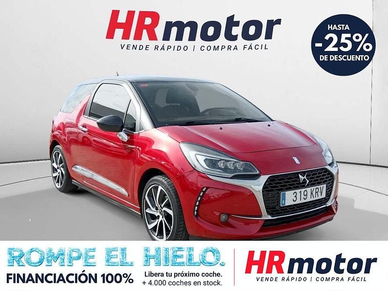 Usado DS Automobiles DS3 Style 99 CV (72 kW) 2018 Rojo Berlina