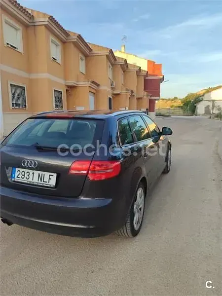 Usado Audi A3 125 CV (91 kW) 2008 Negro Utilitario