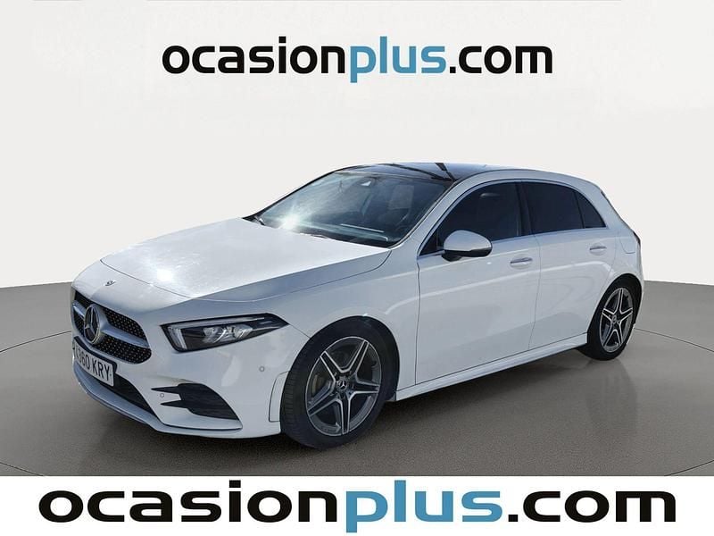 Blanco Usado 2018 Mercedes A180 AMG Utilitario | 19.991 € (Precio justo) - Imagen 1/4