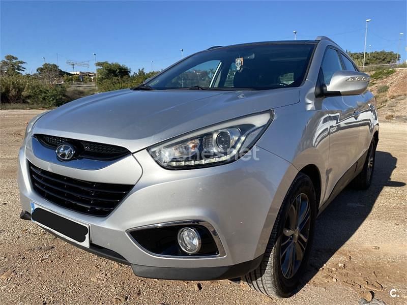 Usado Hyundai ix35 115 CV (84 kW) 2015 Gris / plata SUV