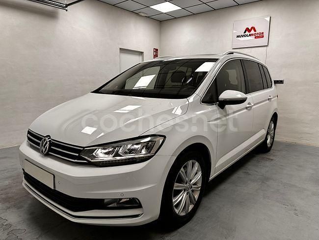 Blanco Usado 2016 VW Touran Sportline Monovolumen | 16.490 € (Precio justo) - Imagen 1/4