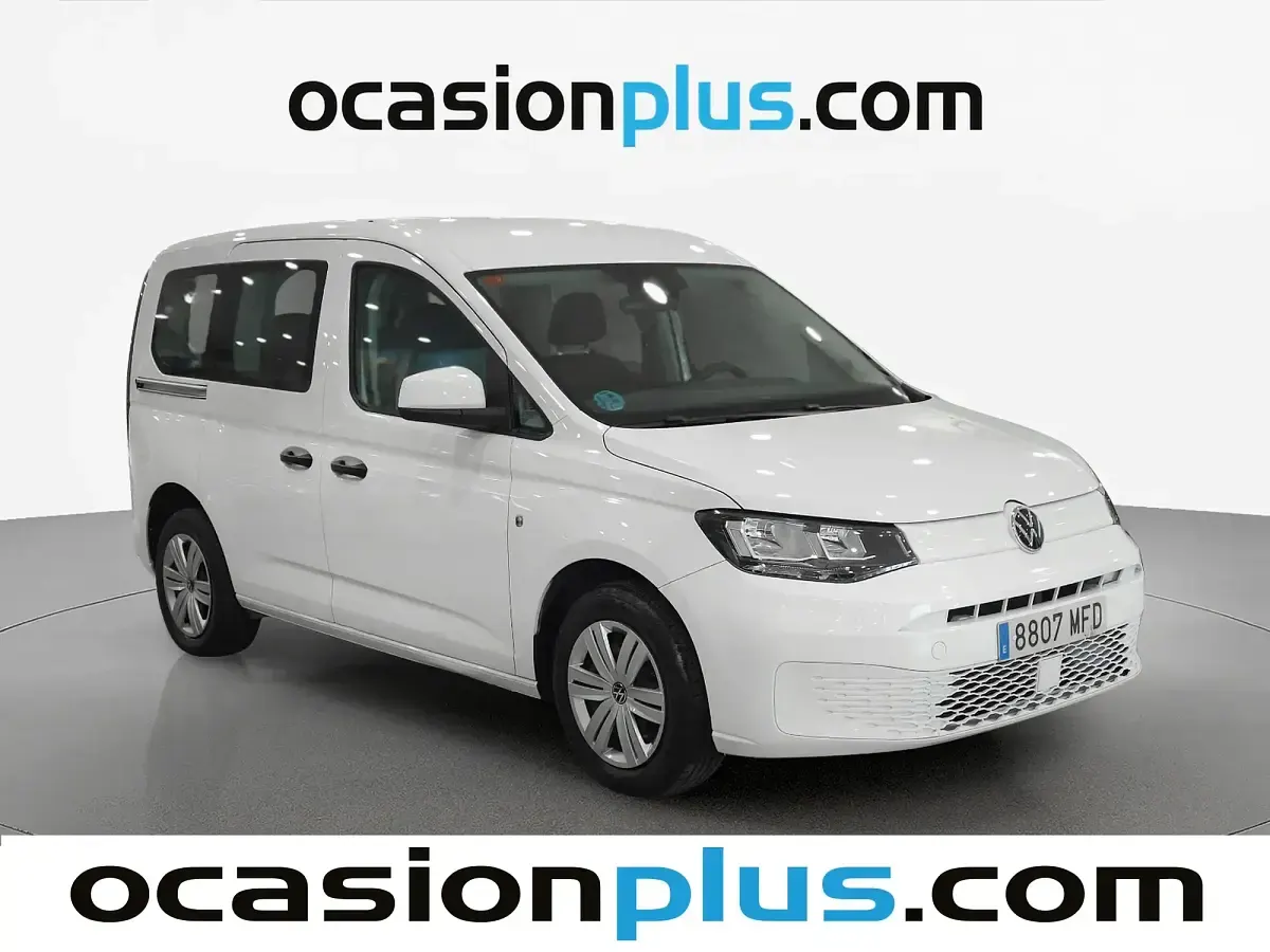 Usado VW Caddy 102 CV (75 kW) 2023 Blanco Monovolumen