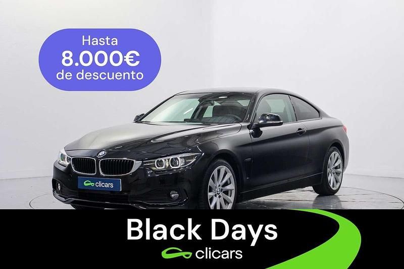 Negro Usado 2017 BMW 420 Coupe | 23.090 € (Buen precio) - Imagen 1/4