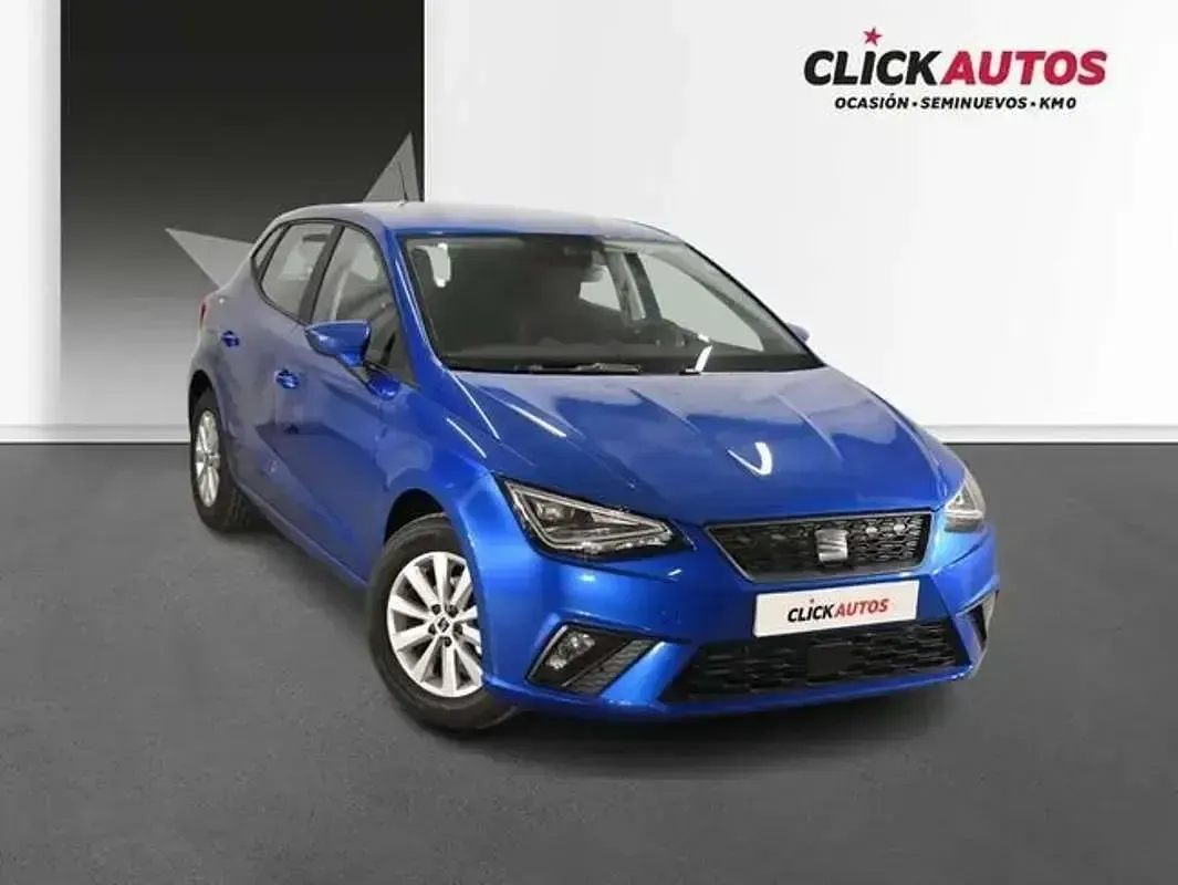 Usado Seat Ibiza Style 90 CV (66 kW) 2025 Azul Utilitario