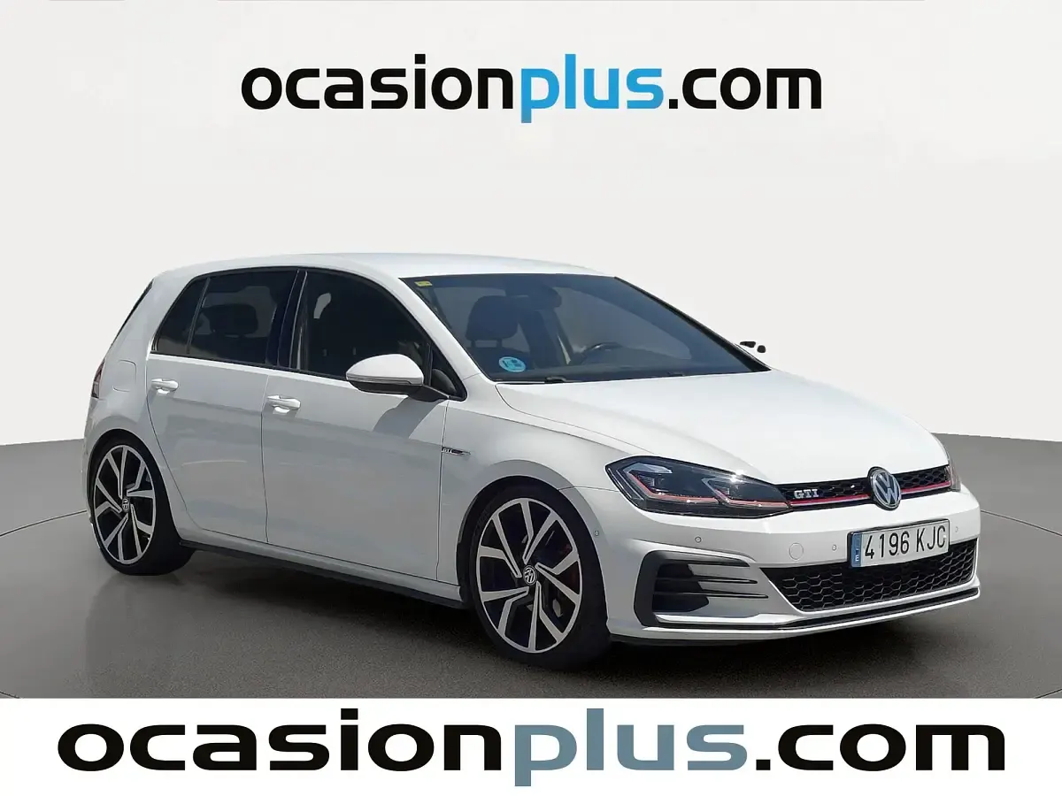 Usado VW Golf VII GTI 230 CV (169 kW) 2018 Blanco Utilitario