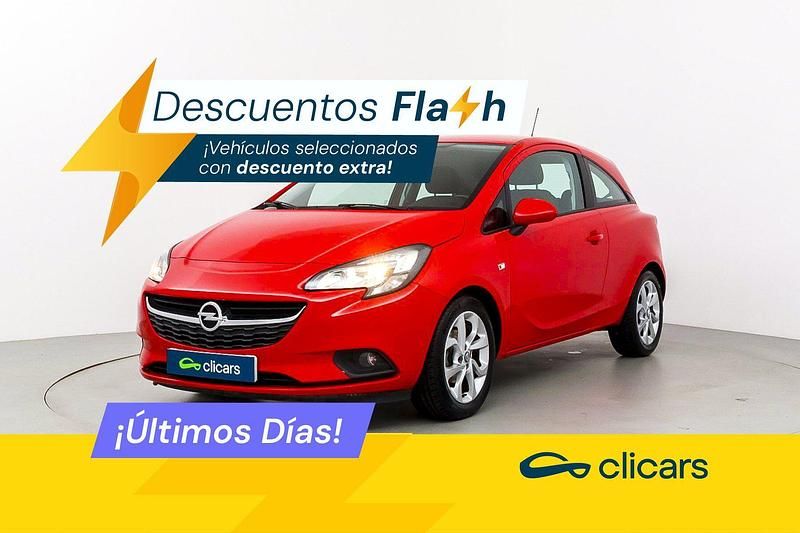 Rojo Usado 2016 Opel Corsa Selective Utilitario | 7290 € (Precio justo) - Imagen 1/4