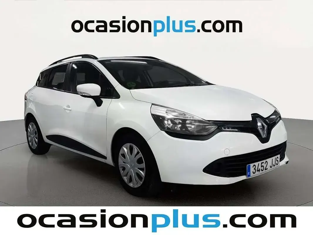 Usado Renault Clio GrandTour Authentique 75 CV (55 kW) 2015 Blanco Familiar