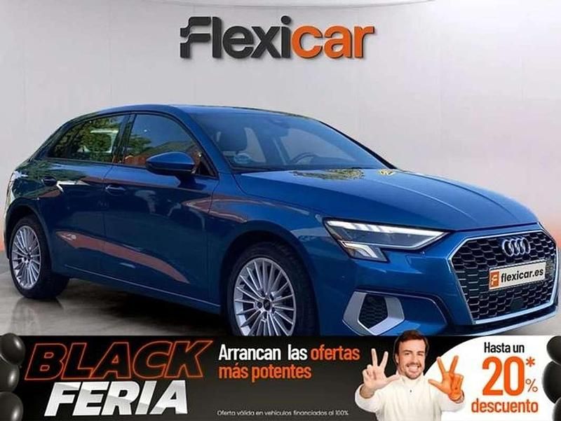 Azul Usado 2022 Audi A3 Advanced Plus Berlina | 20.970 € (Buen precio) - Imagen 1/4