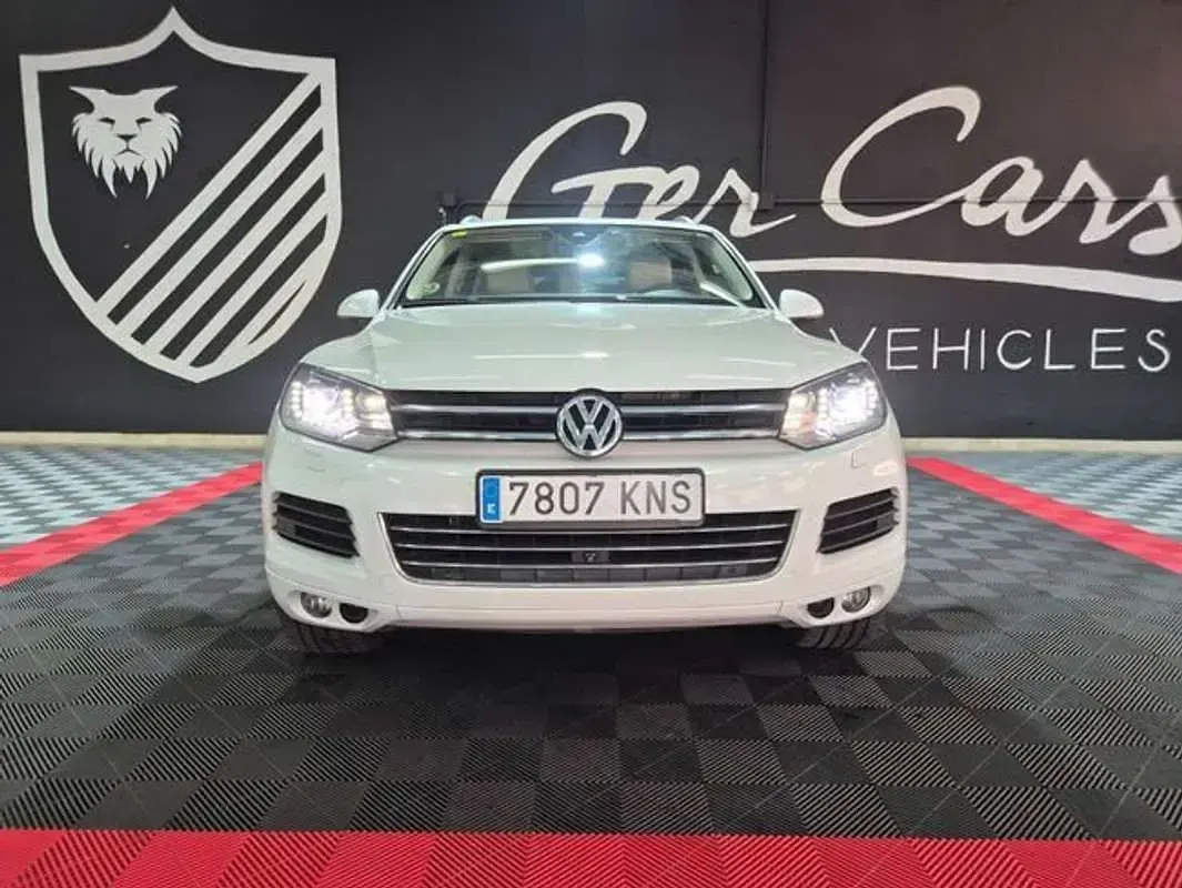 Usado VW Touareg 340 CV (250 kW) 2012 Blanco SUV