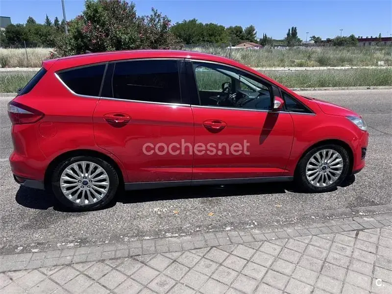 Usado Ford C-MAX Titanium 115 CV (84 kW) 2010 Rojo Monovolumen