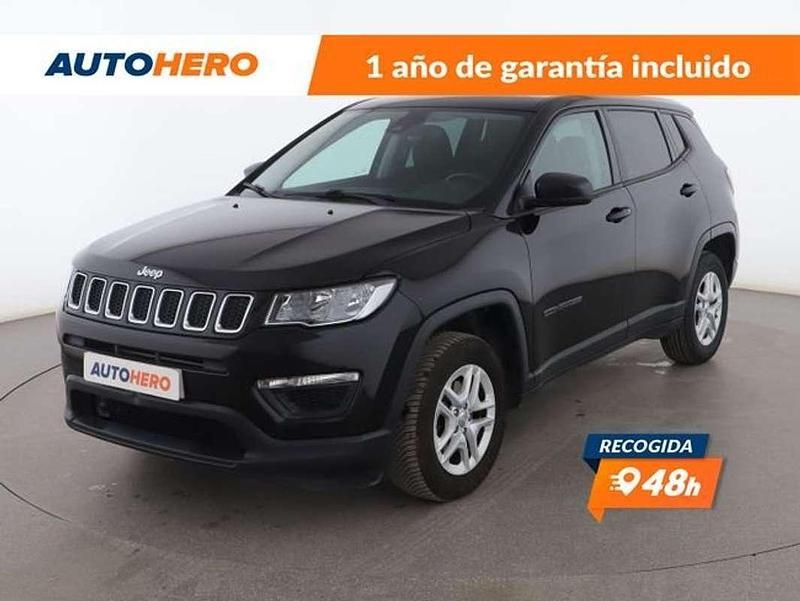 Usado Jeep Compass Sport 131 CV (96 kW) 2018 Negro SUV