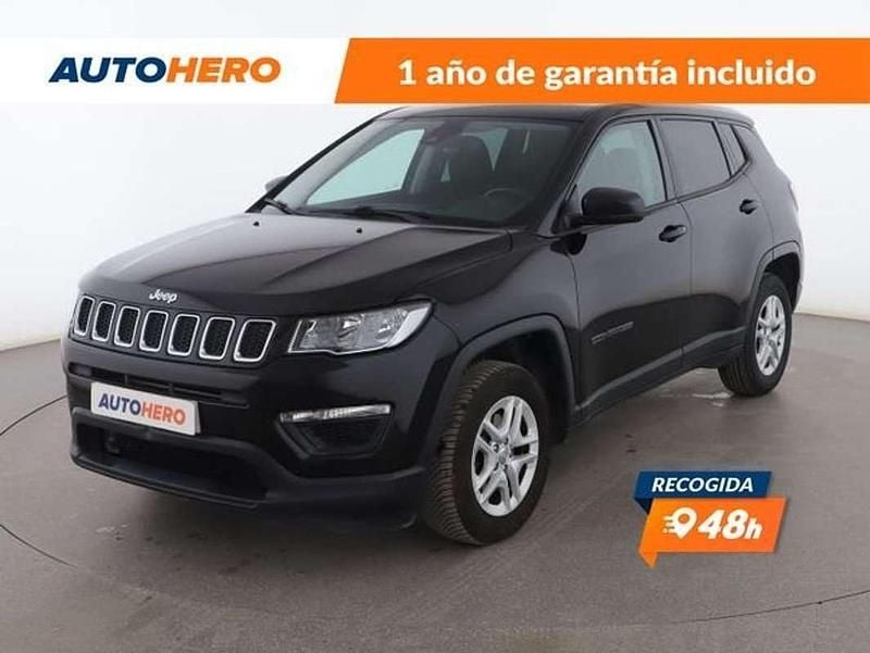 Negro Usado 2018 Jeep Compass Sport SUV | 14.799 € (Precio justo) - Imagen 1/1