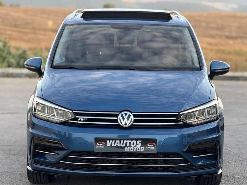 Usado VW Touran Sport 150 CV (110 kW) 2020 Azul Monovolumen