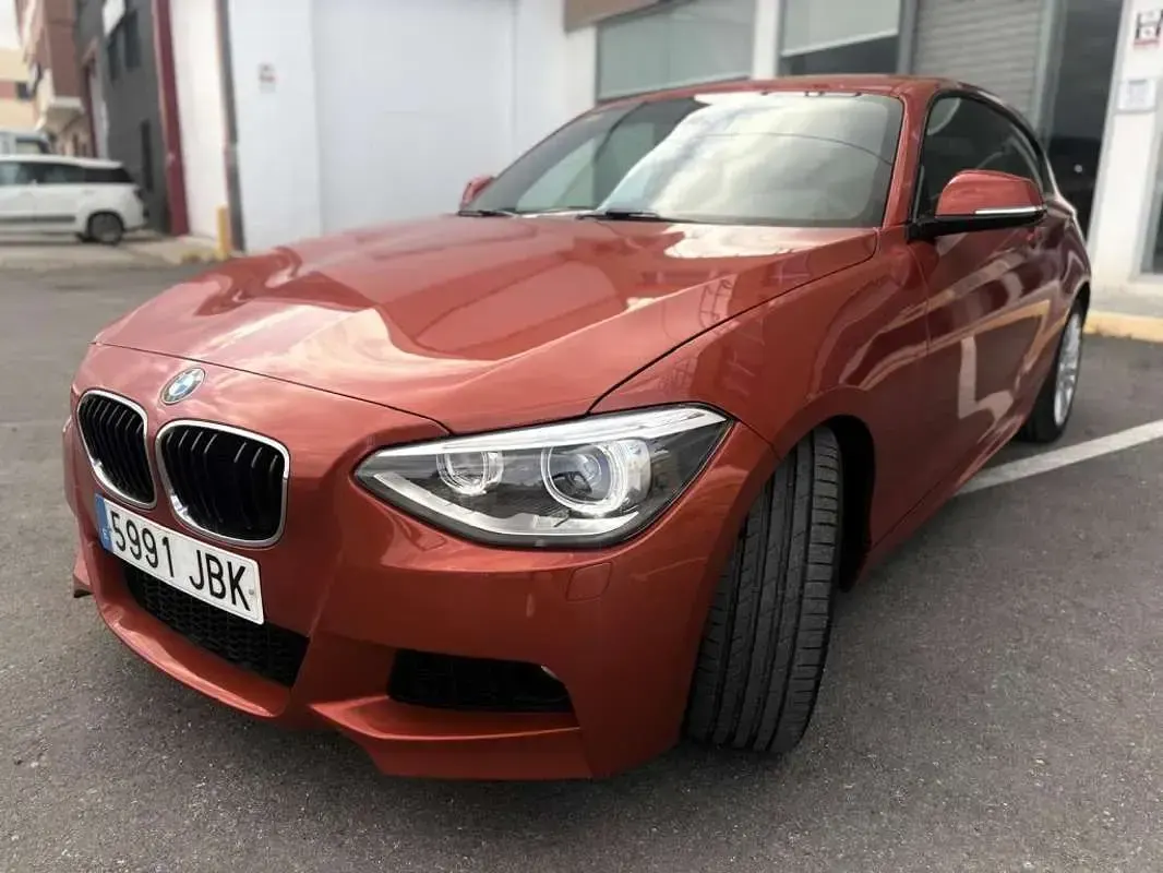 Brugt BMW 116 116 HK (85 kW) 2015 Orange Hatchback