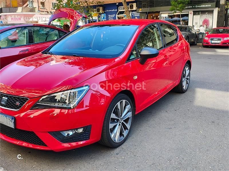 Rojo Usado 2017 Seat Ibiza FR Berlina | 9400 € (Buen precio) - Imagen 1/4
