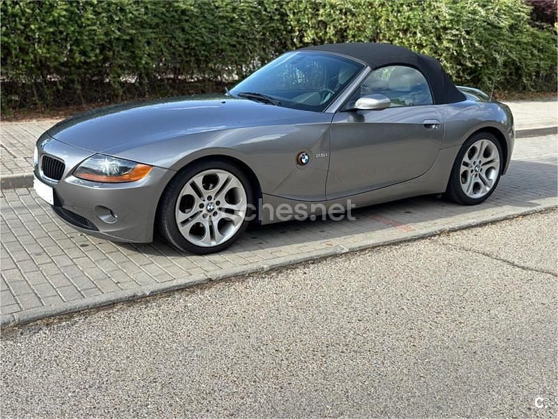 Usado BMW Z4 Sport Line 192 CV (141 kW) 2003 Gris / plata Descapotable