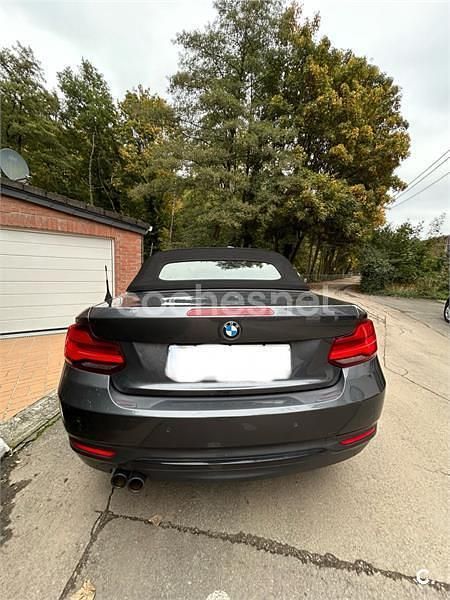 Gris / plata Usado 2021 BMW 218 Descapotable | 22.500 € (Buen precio) - Imagen 1/4