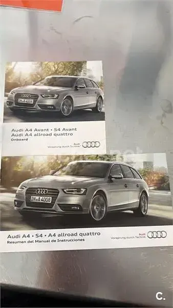 Usado Audi A4 143 CV (105 kW) 2012 Negro Familiar