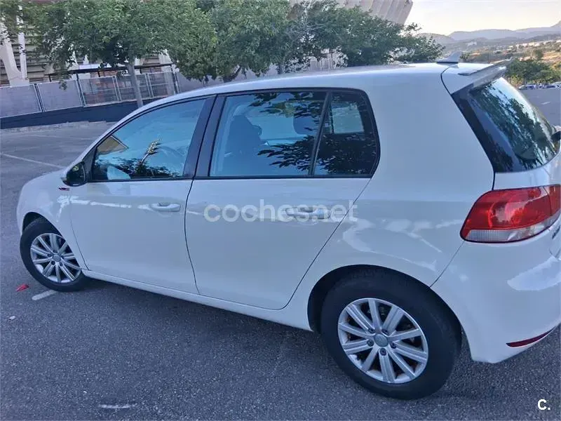 Usado VW Golf VI Sport 122 CV (89 kW) 2010 Blanco Utilitario