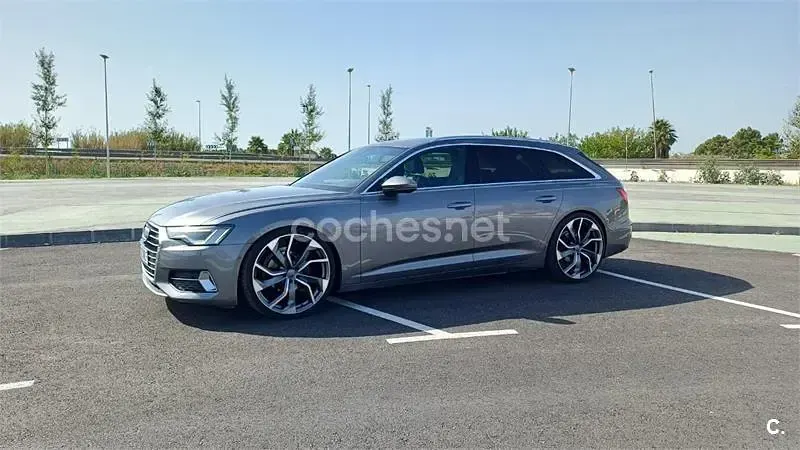Usado Audi A6 Design 163 CV (119 kW) 2019 Gris / plata Familiar