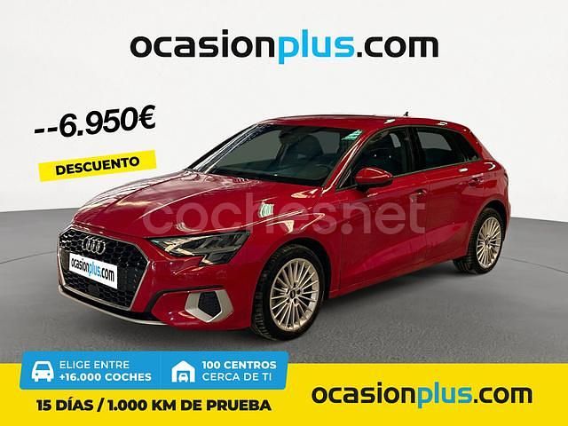 Rojo Usado 2023 Audi A3 Sportback e-tron Advanced Plus Utilitario | 24.200 € (Buen precio) - Imagen 1/4
