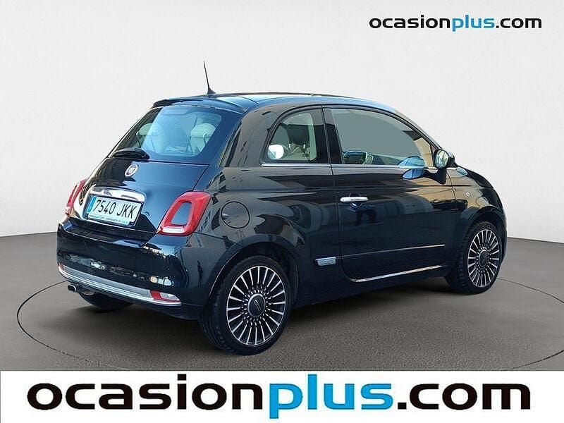 Usado Fiat 500 Lounge 69 CV (50 kW) 2015 Negro Utilitario
