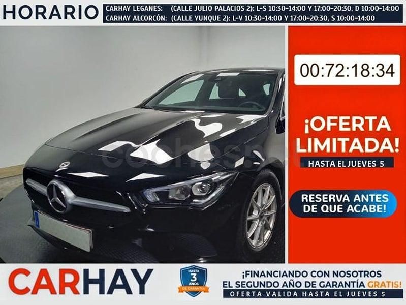 Negro Usado 2021 Mercedes CLA200 Shooting Brake Familiar | 21.890 € (Super precio) - Imagen 1/4
