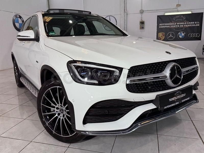 Usado Mercedes GLC300e 320 CV (235 kW) 2021 Blanco SUV
