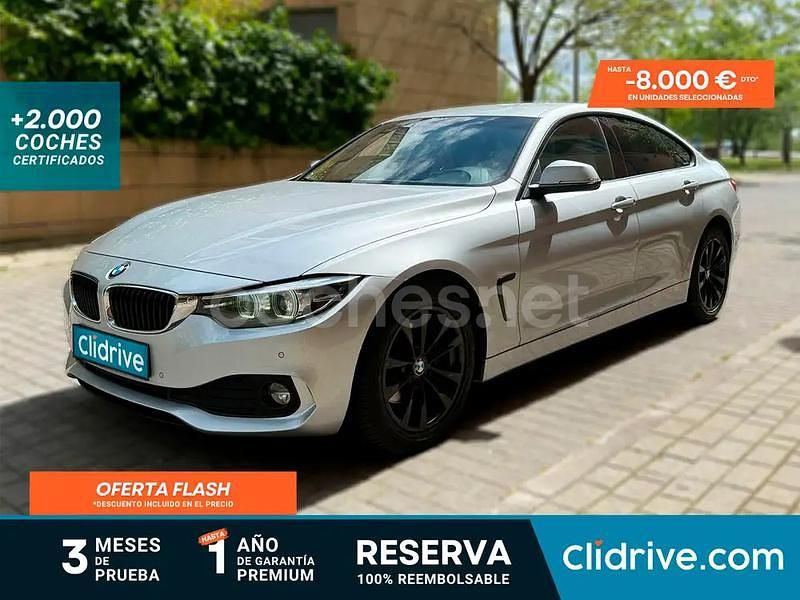 Gris / plata Usado 2018 BMW 420 Coupe | 21.690 € (Precio justo) - Imagen 1/3