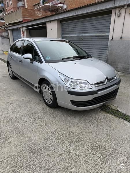 Usado Citroën C4 90 CV (66 kW) 2008 Gris / plata Berlina