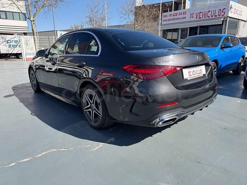 Usado Mercedes C200 163 CV (119 kW) 2023 Negro Berlina