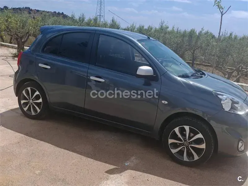 Usado Nissan Micra Acenta 80 CV (58 kW) 2016 Verde Utilitario