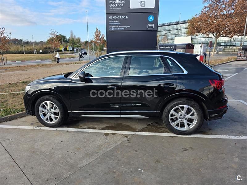 Usado Audi Q3 S-Line 150 CV (110 kW) 2020 Negro SUV