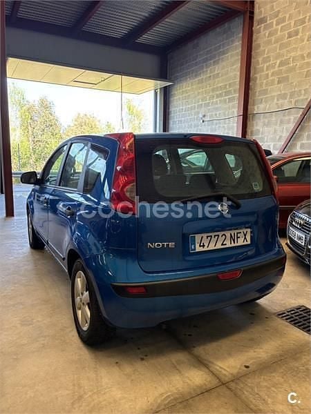 Begagnad Nissan Note Tekna 86 HK (63 kW) 2007 Blå Halvkombi