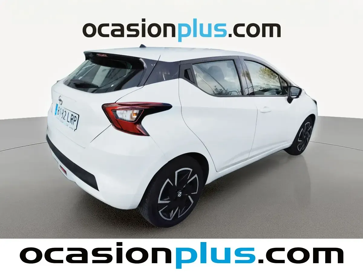 Usado Nissan Micra Acenta 92 CV (67 kW) 2021 Blanco Utilitario
