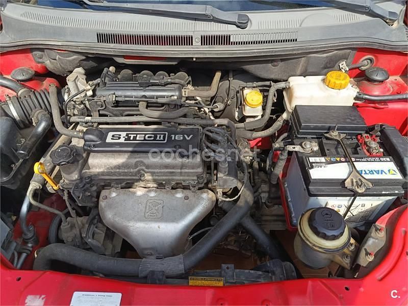 Usado Chevrolet Aveo LT 84 CV (61 kW) 2009 Rojo Berlina