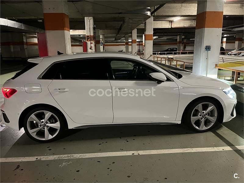 Blanco Usado 2021 Audi A3 S-Line Berlina | 28.499 € (Precio justo) - Imagen 1/4