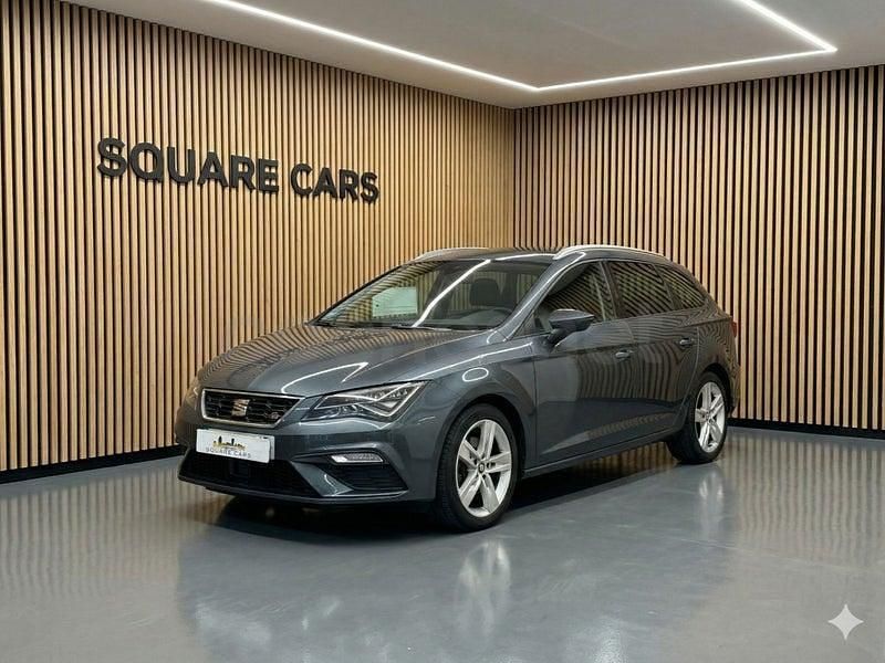 Usado Seat Leon FR 150 HP (110 kW) 2020 Cinzento Carrinha