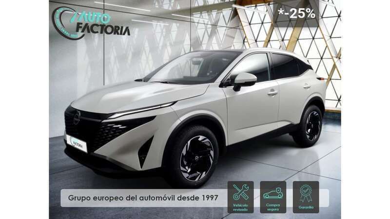 Blanco Nuevo 2024 Nissan Qashqai SUV | 34.290 € (Precio justo) - Imagen 1/2