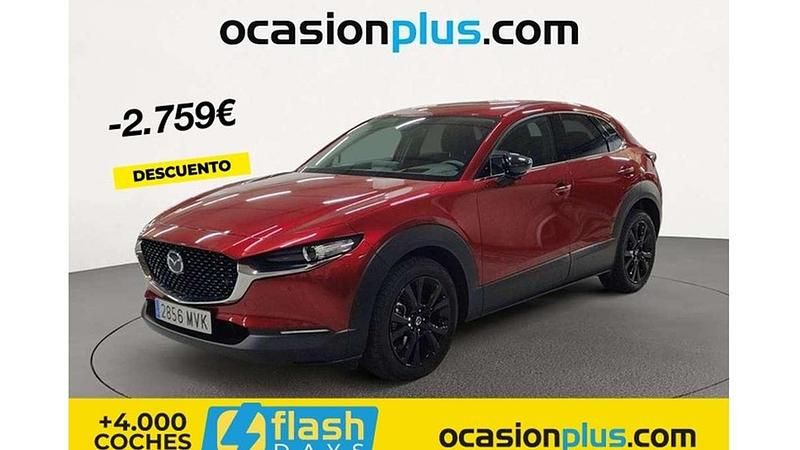 Rojo Usado 2024 Mazda CX-30 Homura-Line SUV | 26.546 € (Buen precio) - Imagen 1/4
